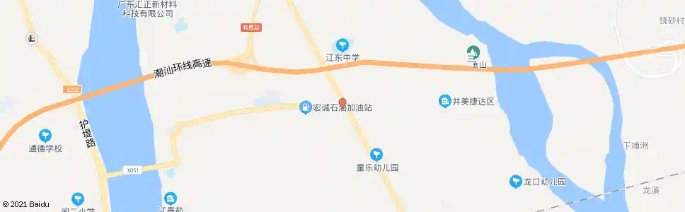 潮州大华路中_公交站地图_潮州公交_妙搜公交查询2025
