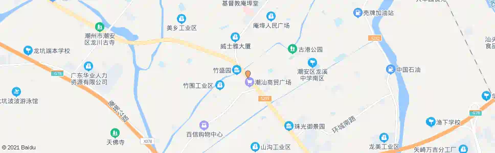 潮州铁桥_公交站地图_潮州公交_妙搜公交查询2025