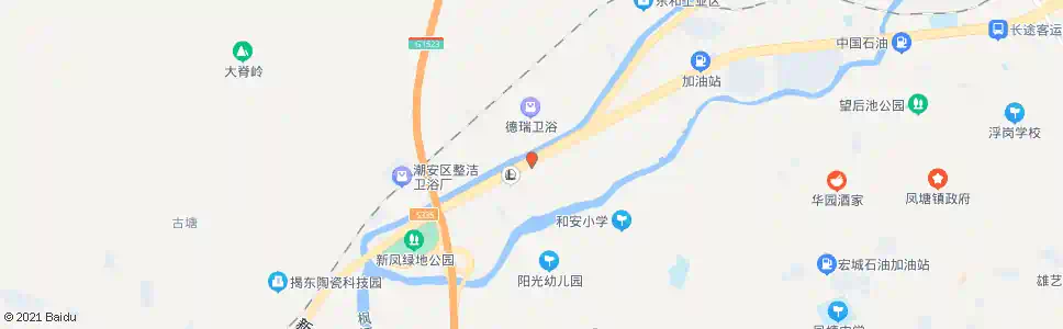 潮州鹤陇_公交站地图_潮州公交_妙搜公交查询2025