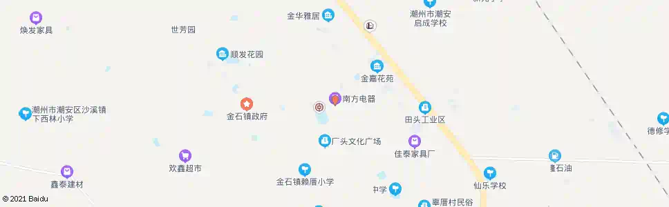 潮州隆坑桥_公交站地图_潮州公交_妙搜公交查询2025