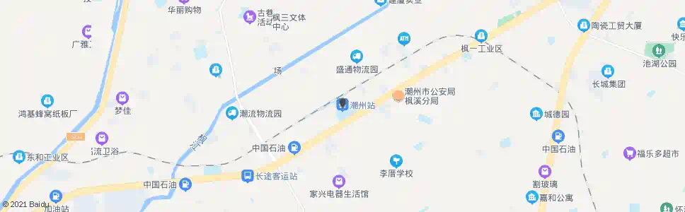 潮州枫溪_公交站地图_潮州公交_妙搜公交查询2025