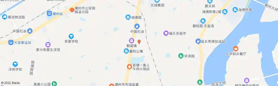 潮州盐鸿镇镇道路口_公交站地图_潮州公交_妙搜公交查询2025