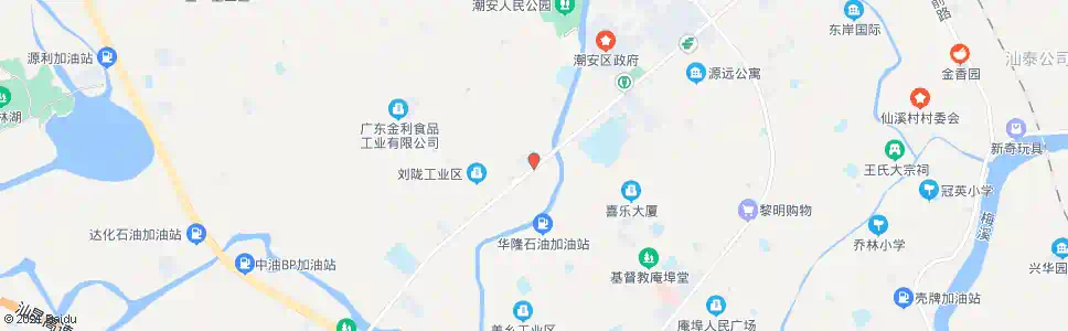 潮州潮安大道口_公交站地图_潮州公交_妙搜公交查询2025