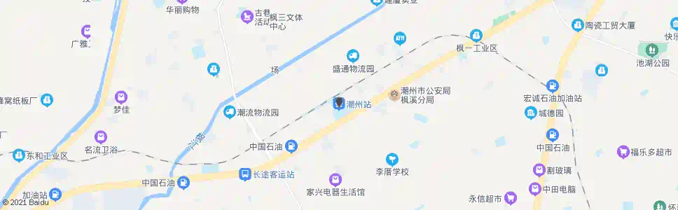 潮州月浦中_公交站地图_潮州公交_妙搜公交查询2025