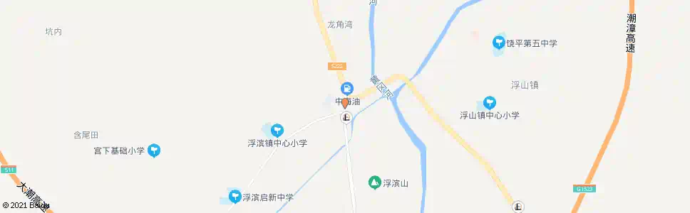 潮州浮滨_公交站地图_潮州公交_妙搜公交查询2025