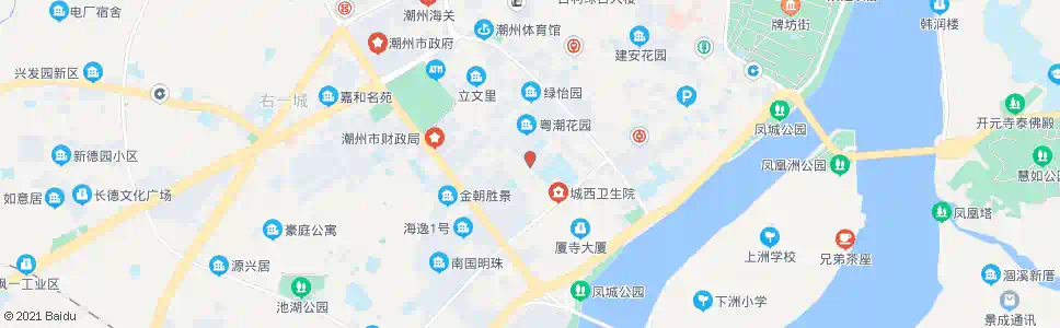潮州水果批发市场_公交站地图_潮州公交_妙搜公交查询2025