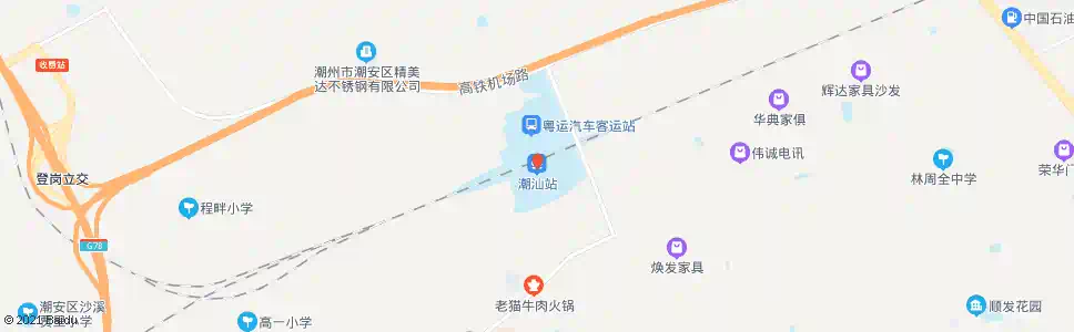 潮州潮汕澄海路口_公交站地图_潮州公交_妙搜公交查询2025
