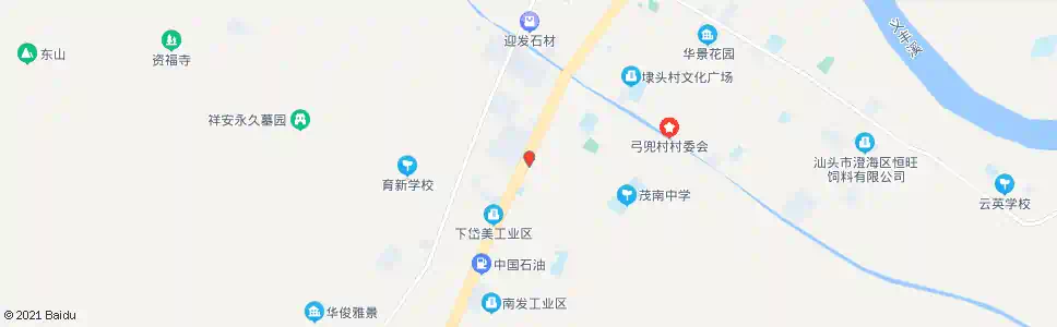 潮州上岱美_公交站地图_潮州公交_妙搜公交查询2025