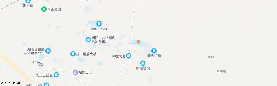 潮州上堡中学路口_公交站地图_潮州公交_妙搜公交查询2025