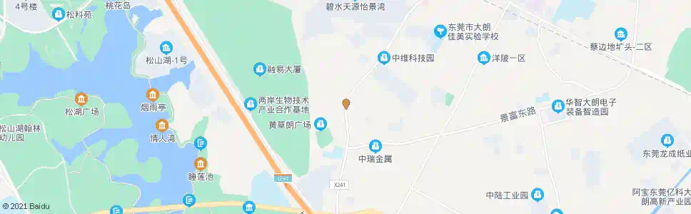 东莞黄草朗_公交站地图_东莞公交_妙搜公交查询2025