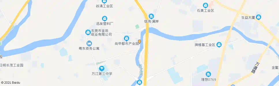 东莞篁村前_公交站地图_东莞公交_妙搜公交查询2025