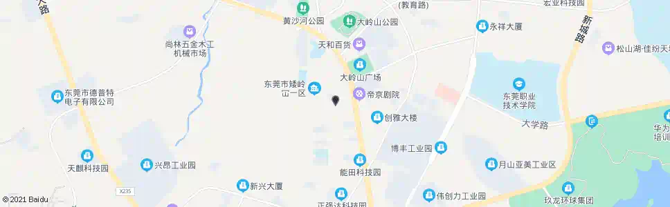 东莞新富昌_公交站地图_东莞公交_妙搜公交查询2025