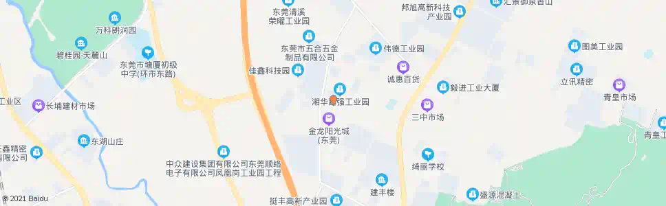 东莞家利家俱厂_公交站地图_东莞公交_妙搜公交查询2025