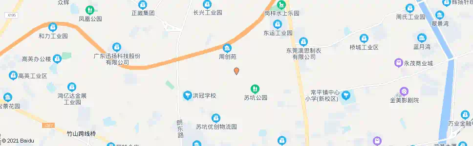 东莞苏坑总站_公交站地图_东莞公交_妙搜公交查询2025