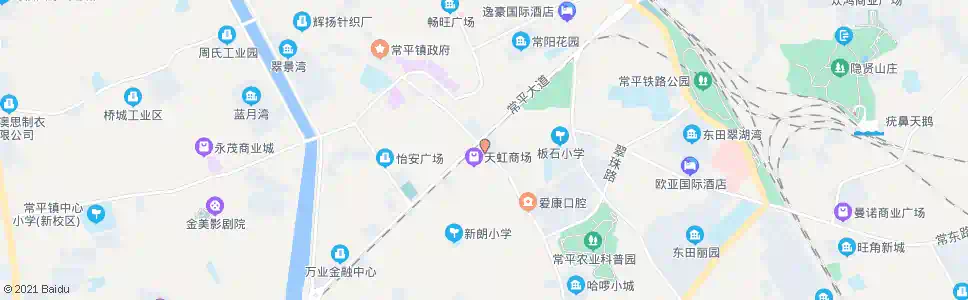 东莞星汇中心_公交站地图_东莞公交_妙搜公交查询2025