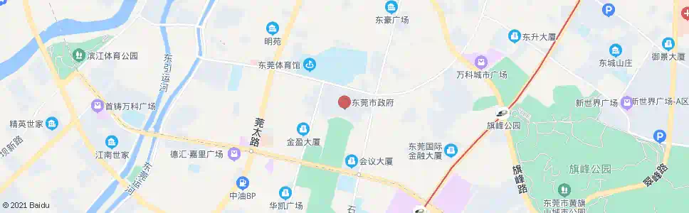 东莞麒麟工业大道总站_公交站地图_东莞公交_妙搜公交查询2025