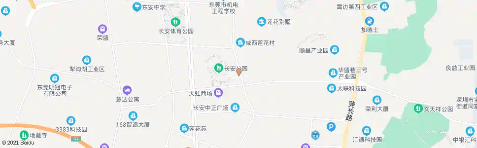 东莞翠山花园_公交站地图_东莞公交_妙搜公交查询2025