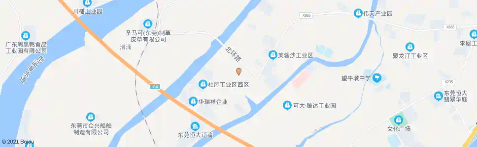 东莞杜屋_公交站地图_东莞公交_妙搜公交查询2025