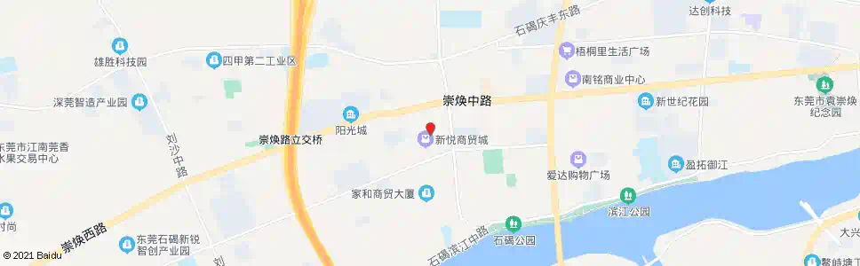 东莞兴大购物广场_公交站地图_东莞公交_妙搜公交查询2025