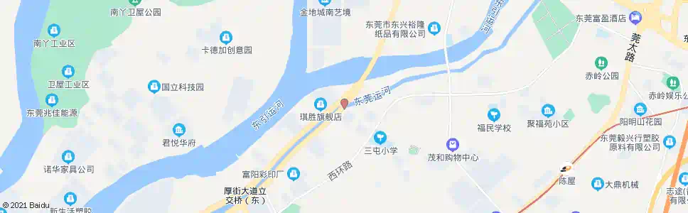 东莞东引_公交站地图_东莞公交_妙搜公交查询2025