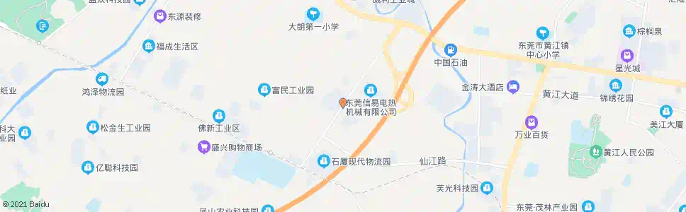 东莞大源路_公交站地图_东莞公交_妙搜公交查询2025