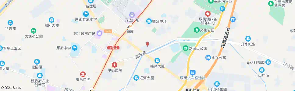 东莞鼎盛花园_公交站地图_东莞公交_妙搜公交查询2025