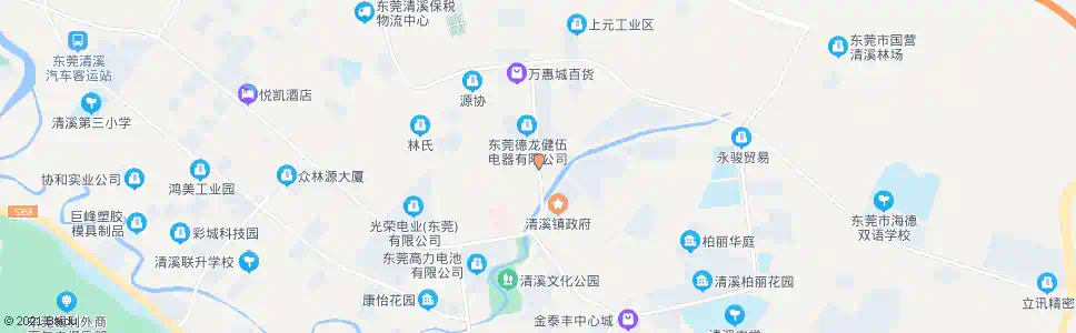 东莞上元村委_公交站地图_东莞公交_妙搜公交查询2025