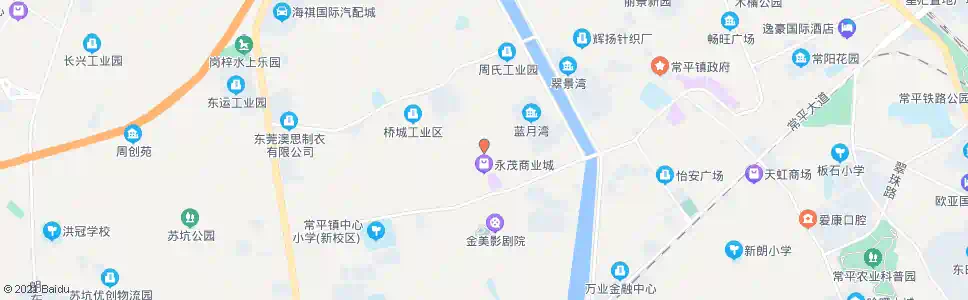 东莞塘角市场_公交站地图_东莞公交_妙搜公交查询2025