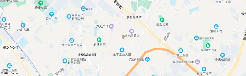 东莞石龙坑村_公交站地图_东莞公交_妙搜公交查询2025