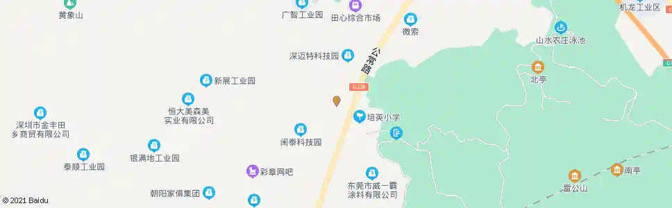 东莞华盈商场_公交站地图_东莞公交_妙搜公交查询2025