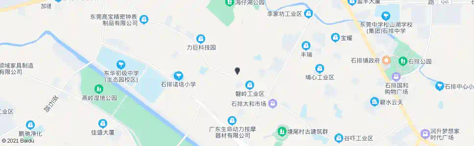 东莞田边村_公交站地图_东莞公交_妙搜公交查询2025