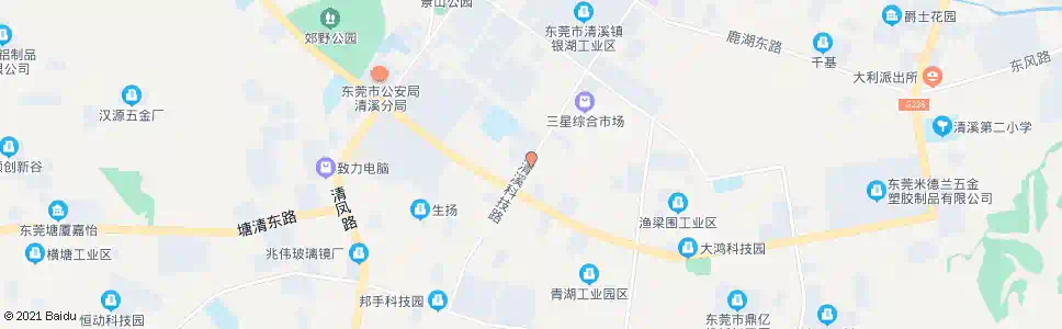 东莞三星村委_公交站地图_东莞公交_妙搜公交查询2025