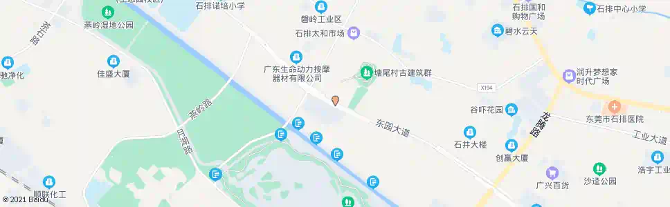 东莞东莞生态产业园_公交站地图_东莞公交_妙搜公交查询2025