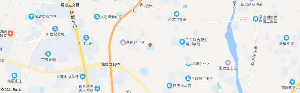东莞信义学校_公交站地图_东莞公交_妙搜公交查询2025