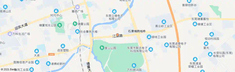 东莞石潭布市场_公交站地图_东莞公交_妙搜公交查询2025