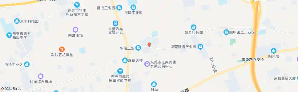 东莞高埗佰鸿电子厂_公交站地图_东莞公交_妙搜公交查询2025