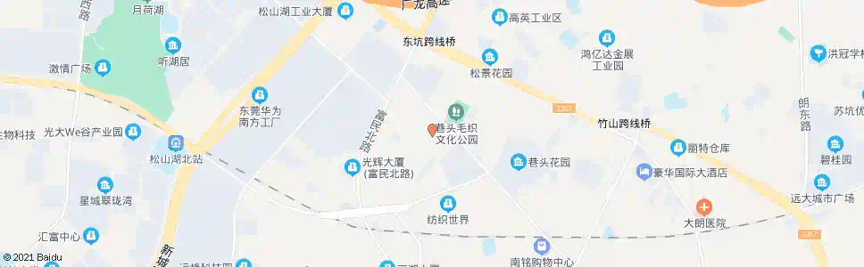 东莞毛纺织贸易中心_公交站地图_东莞公交_妙搜公交查询2025