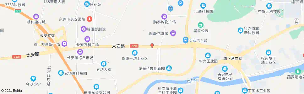 东莞齐庆大厦_公交站地图_东莞公交_妙搜公交查询2025