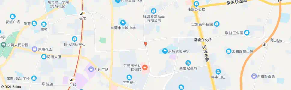 东莞华生商场_公交站地图_东莞公交_妙搜公交查询2025