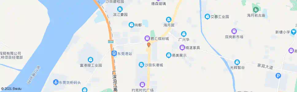东莞沙田镇标_公交站地图_东莞公交_妙搜公交查询2025