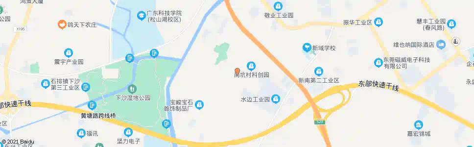 东莞南坑村_公交站地图_东莞公交_妙搜公交查询2025