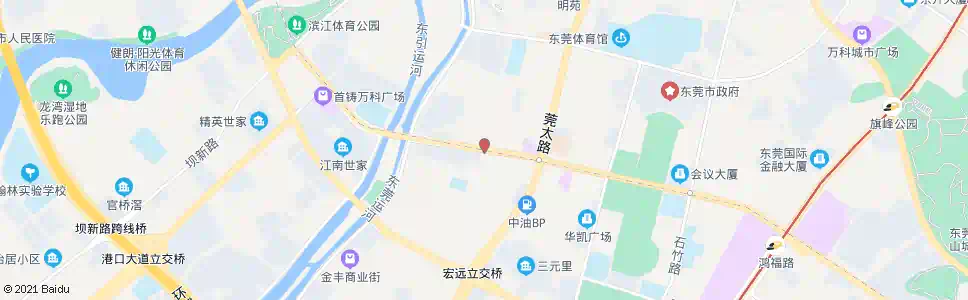 东莞上边甲_公交站地图_东莞公交_妙搜公交查询2025