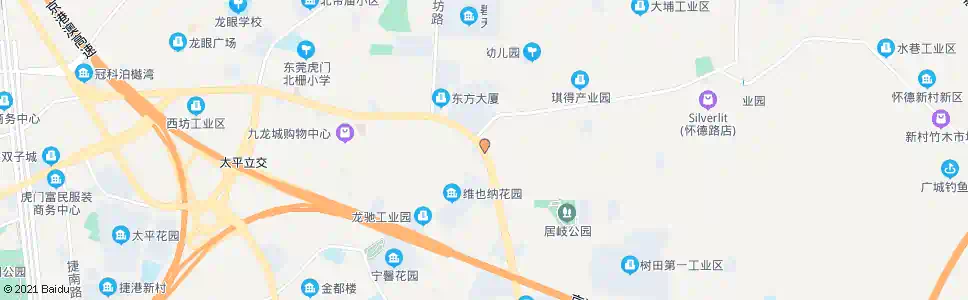 东莞怀德_公交站地图_东莞公交_妙搜公交查询2025