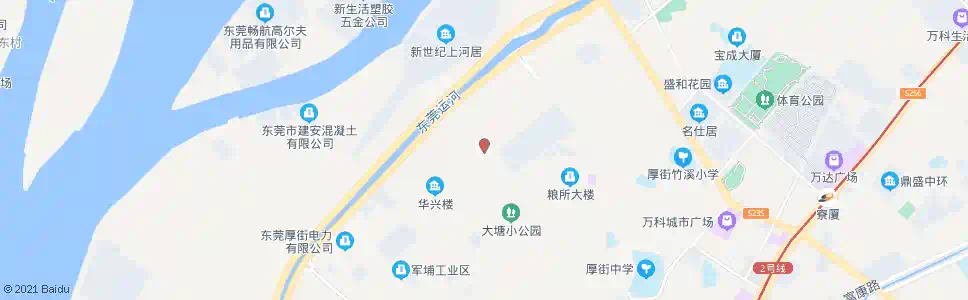 东莞鳌台路口_公交站地图_东莞公交_妙搜公交查询2025