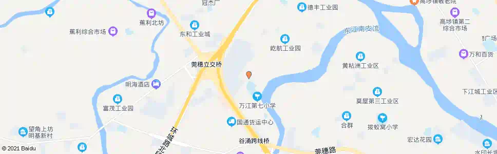 东莞滘联_公交站地图_东莞公交_妙搜公交查询2025