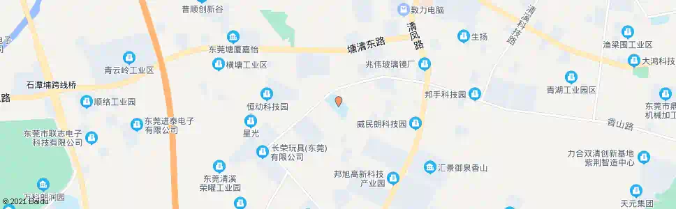 东莞清溪第一小学_公交站地图_东莞公交_妙搜公交查询2025
