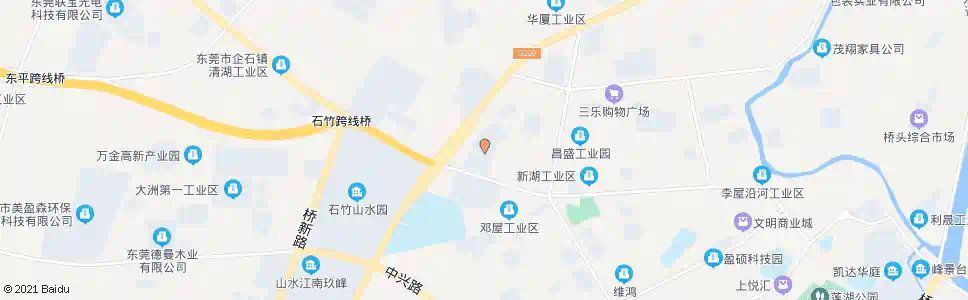 东莞桥头大桥_公交站地图_东莞公交_妙搜公交查询2025