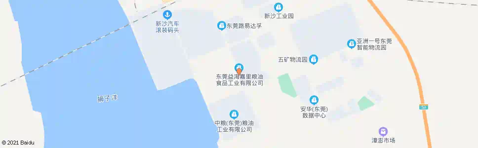 东莞益海嘉里_公交站地图_东莞公交_妙搜公交查询2025