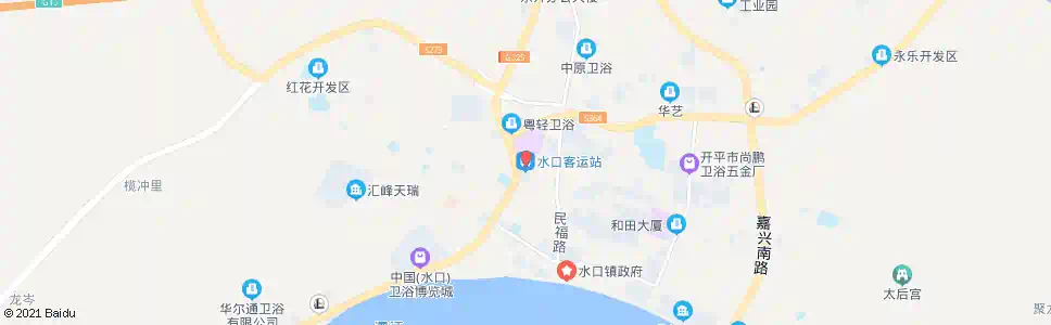 东莞水口路口_公交站地图_东莞公交_妙搜公交查询2025