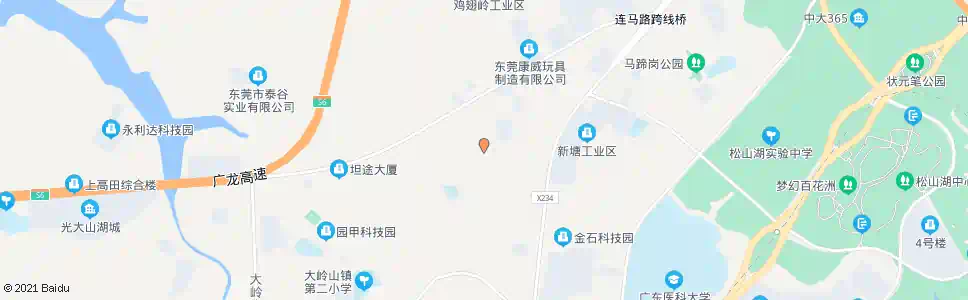 东莞塘尾_公交站地图_东莞公交_妙搜公交查询2025